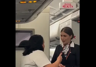 Необычный инцидент на рейсе в Абхазию: пассажирка закурила в салоне самолета