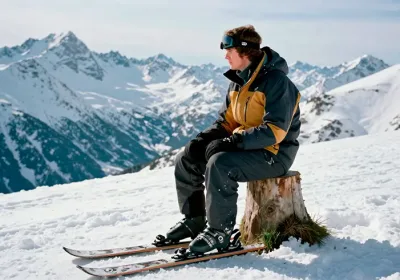 Проблемы горнолыжных курортов из-за погодных условий