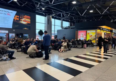 Шереметьево опровергло слухи о пляжах с надувными матрасами