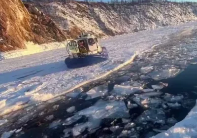 Безопасность на льду: открытие ледовой переправы на остров Ольхон