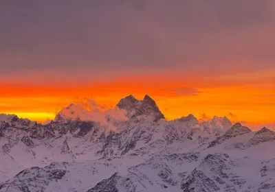 Опасность лавин в горах Северного Кавказа: что нужно знать туристам