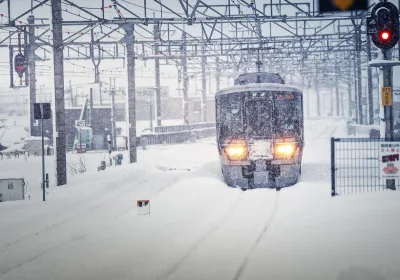 Снегопады в Тульской области: Задержки поездов составляют до 6 часов