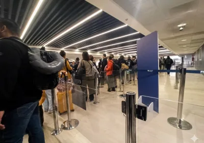 Очереди в аэропортах ЕС: Проблемы с новой системой биометрического контроля