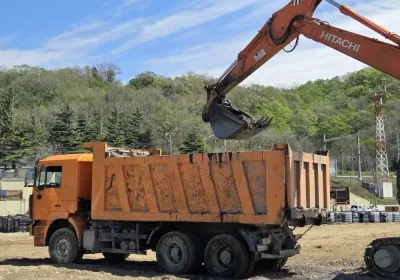 Устранение последствий разлива нефтепродуктов в Туапсе