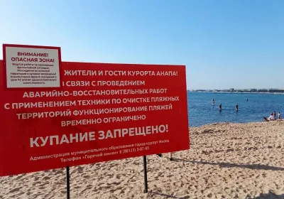 Потенциальные угрозы обновленным пляжам Анапы из-за ливней