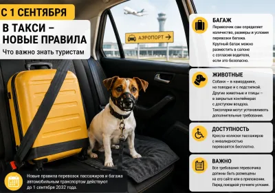 Новые правила такси в России: что необходимо знать туристам
